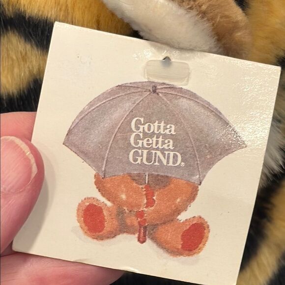 Gund Tiger Cub Plush 10" 1982 Stuffed Animal Toy - Picture 10 of 13